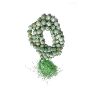 108 PRAYER BEADS CERTIFIED JAPAMALA MEDITATION ACCESSORY HEALING STONES NATURAL STONES NECKLACE- AMAZONITE