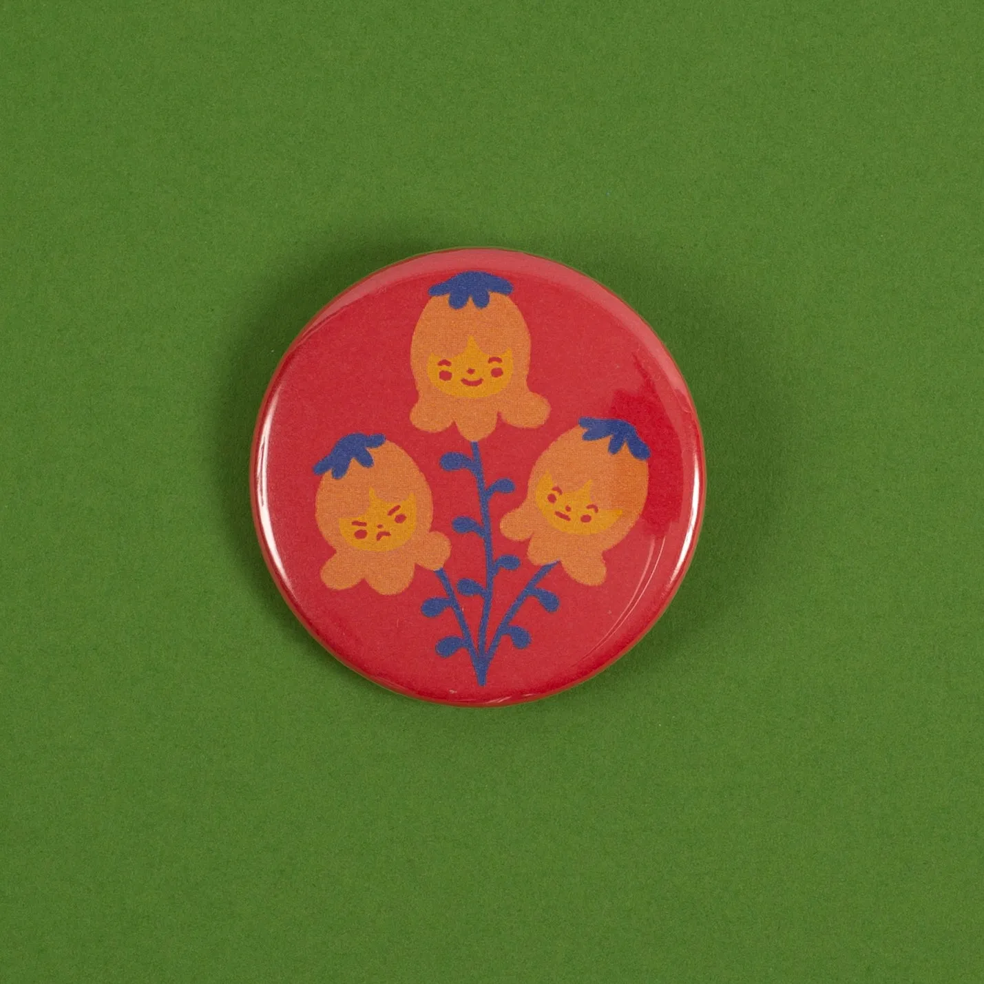 1.75" flower buttons