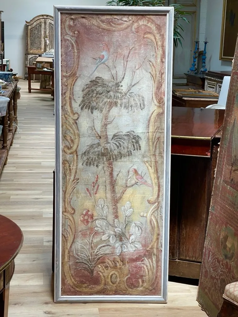 18th Century Framed French Screen Panel