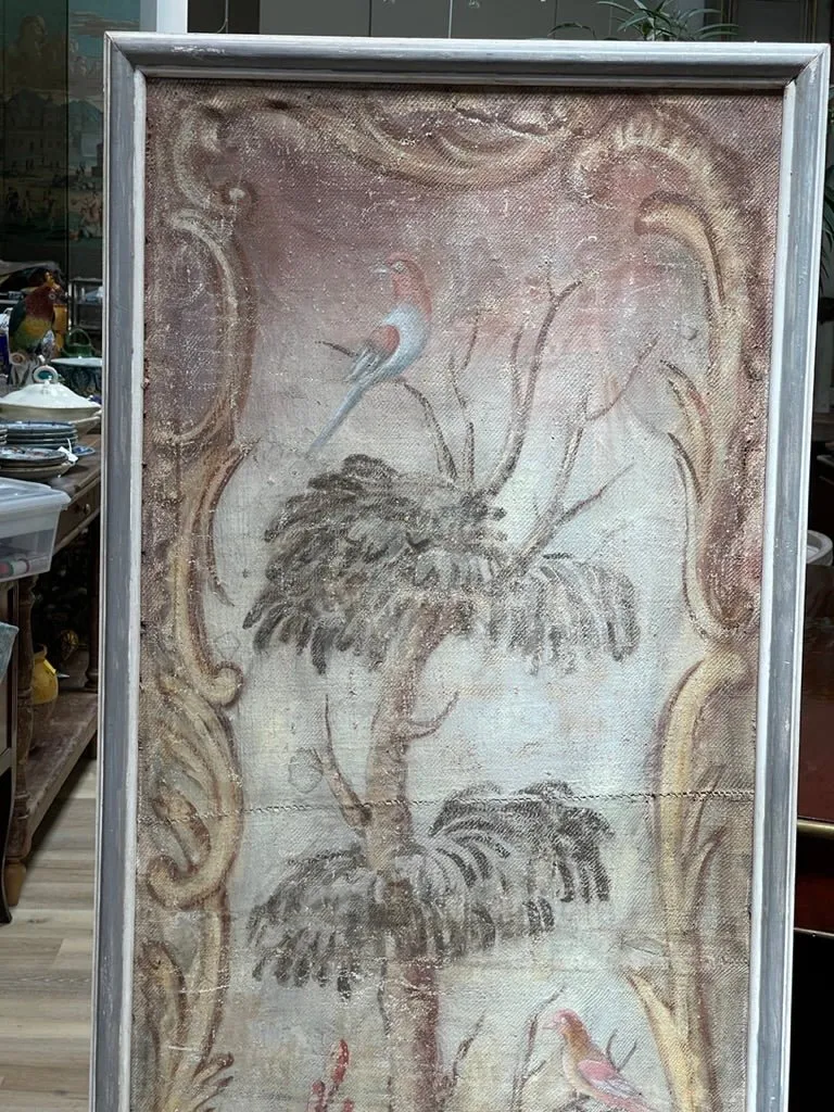 18th Century Framed French Screen Panel