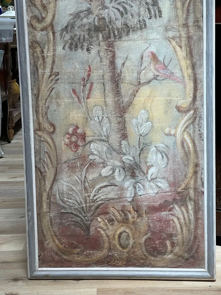 18th Century Framed French Screen Panel