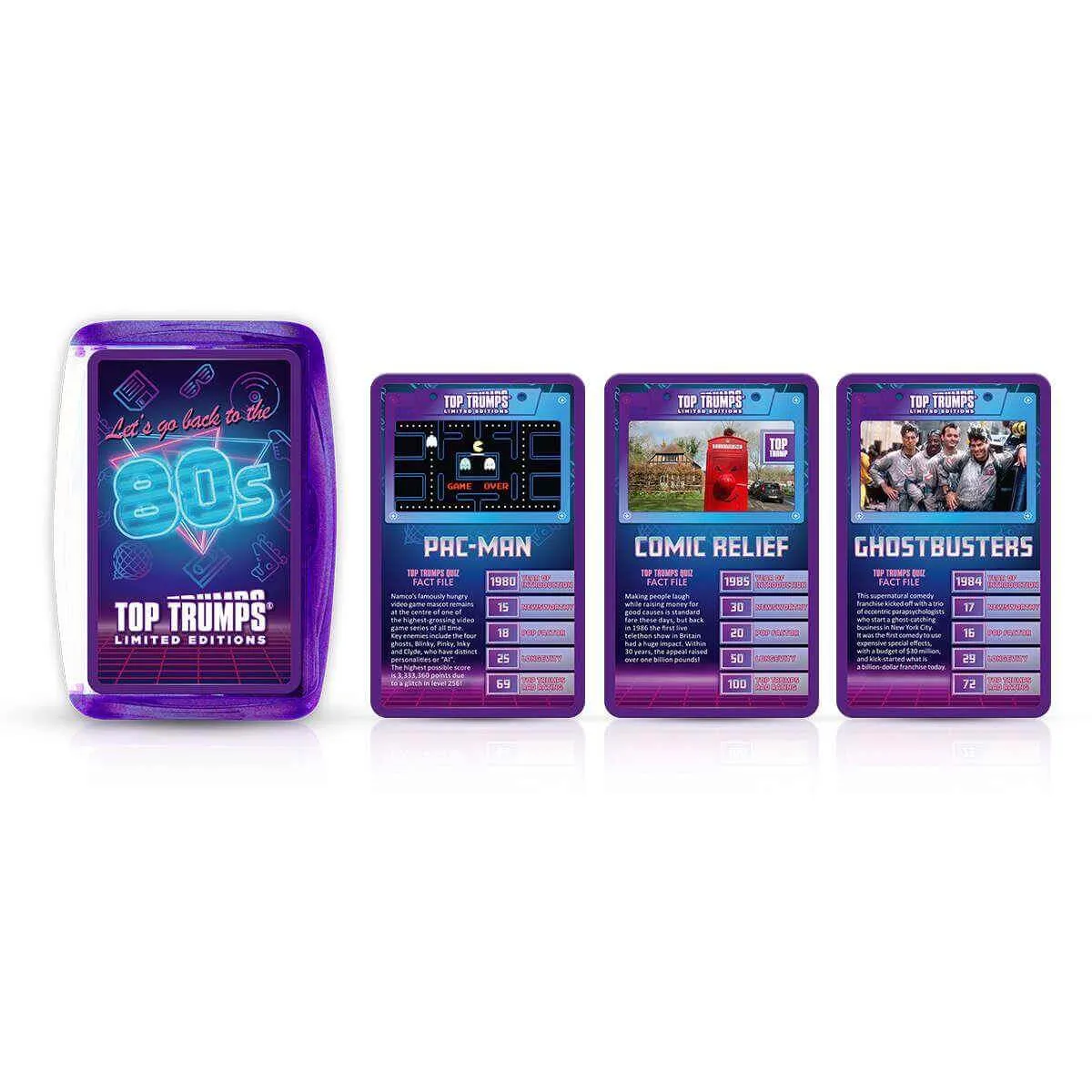 1980's Top Trumps Card Game