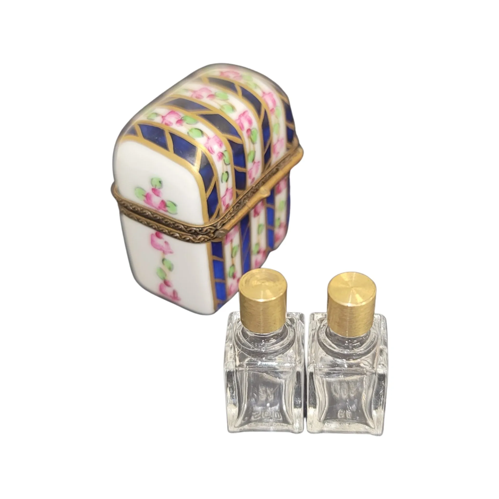 2 Perfume Blue Tall Flowers