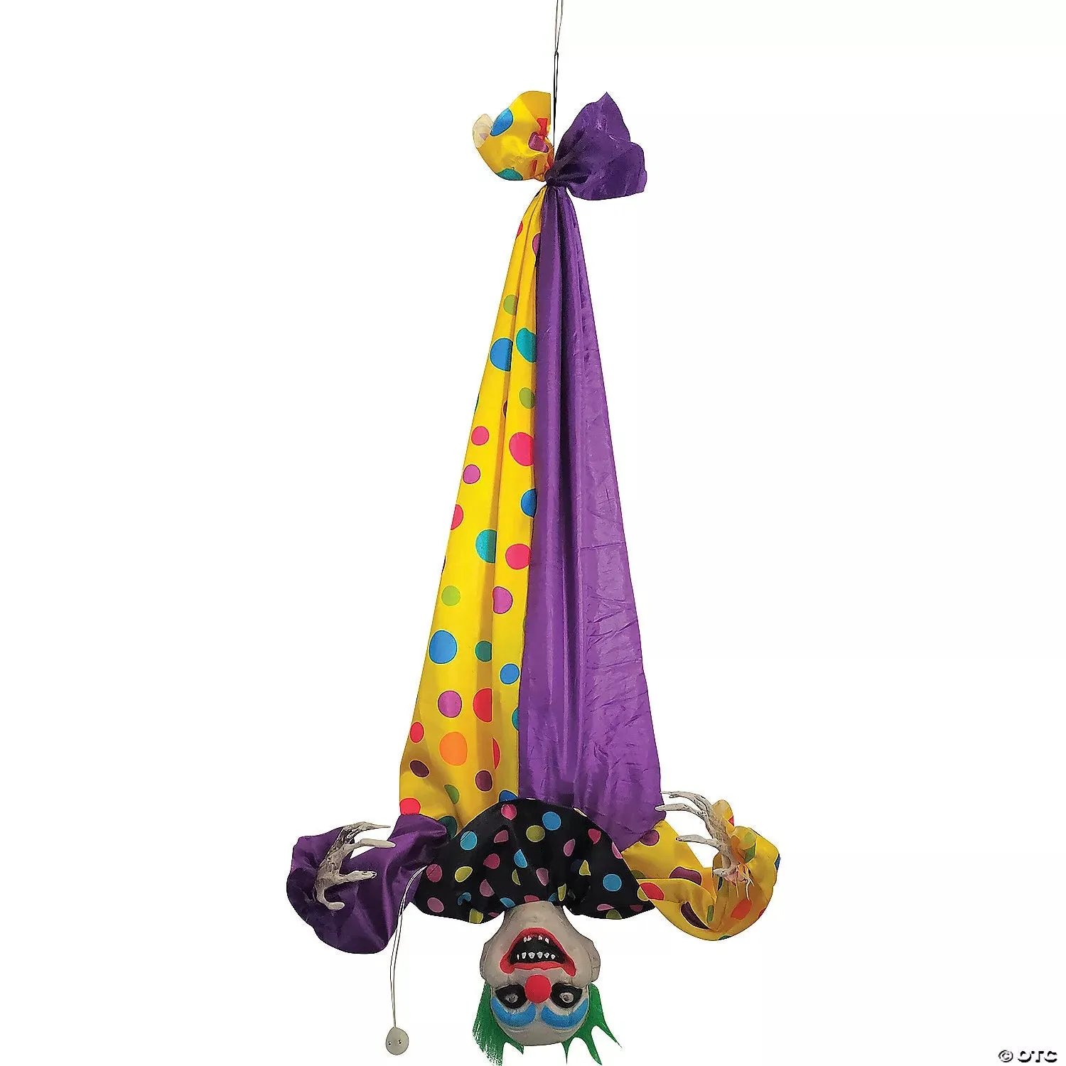 36" Animated Hanging Horror Clown