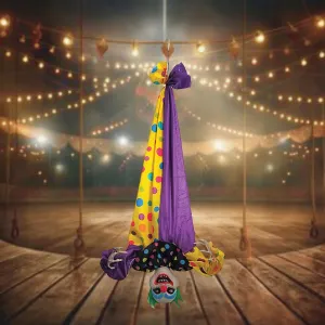36" Animated Hanging Horror Clown