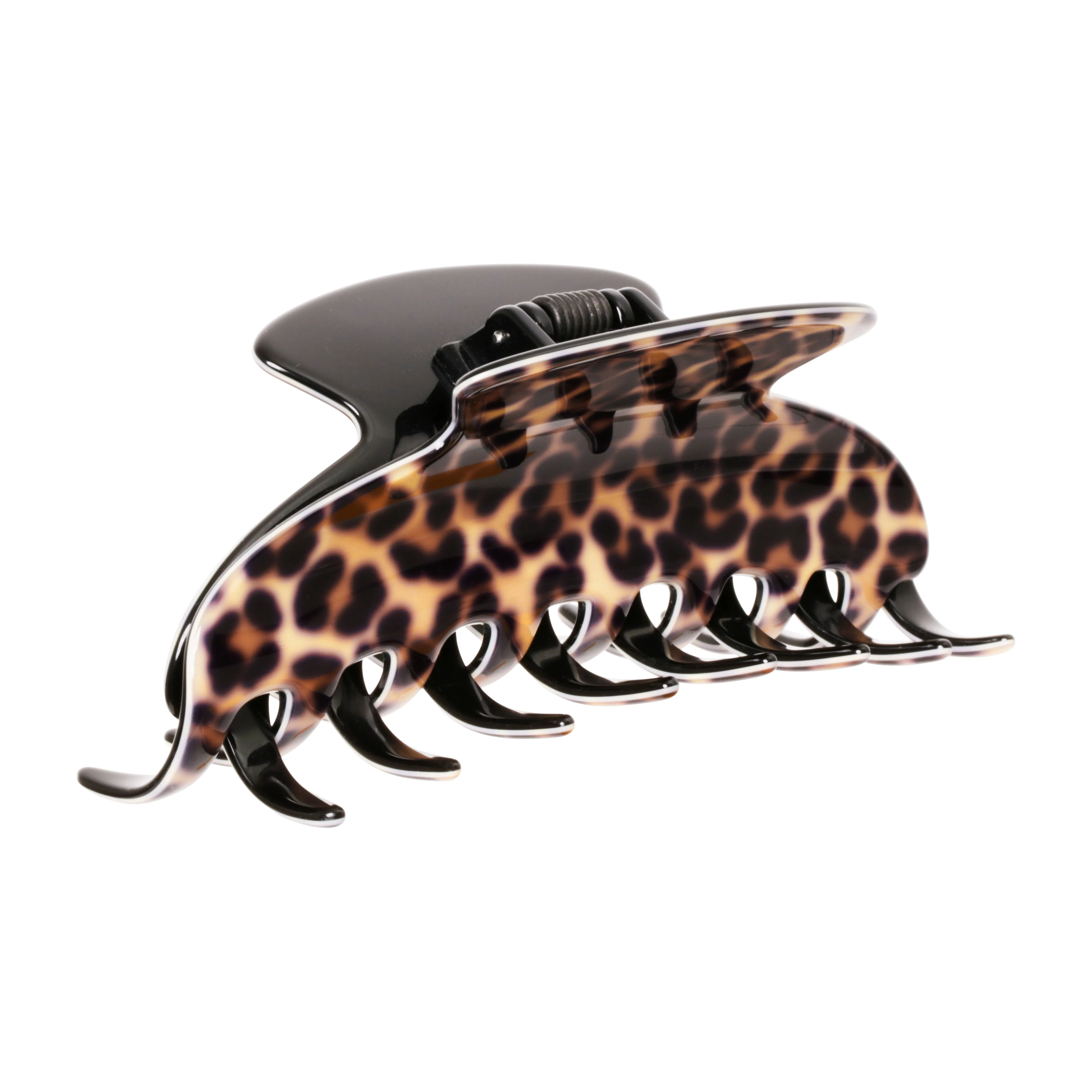 Abrielle Extra Large Leopard Claw Clip