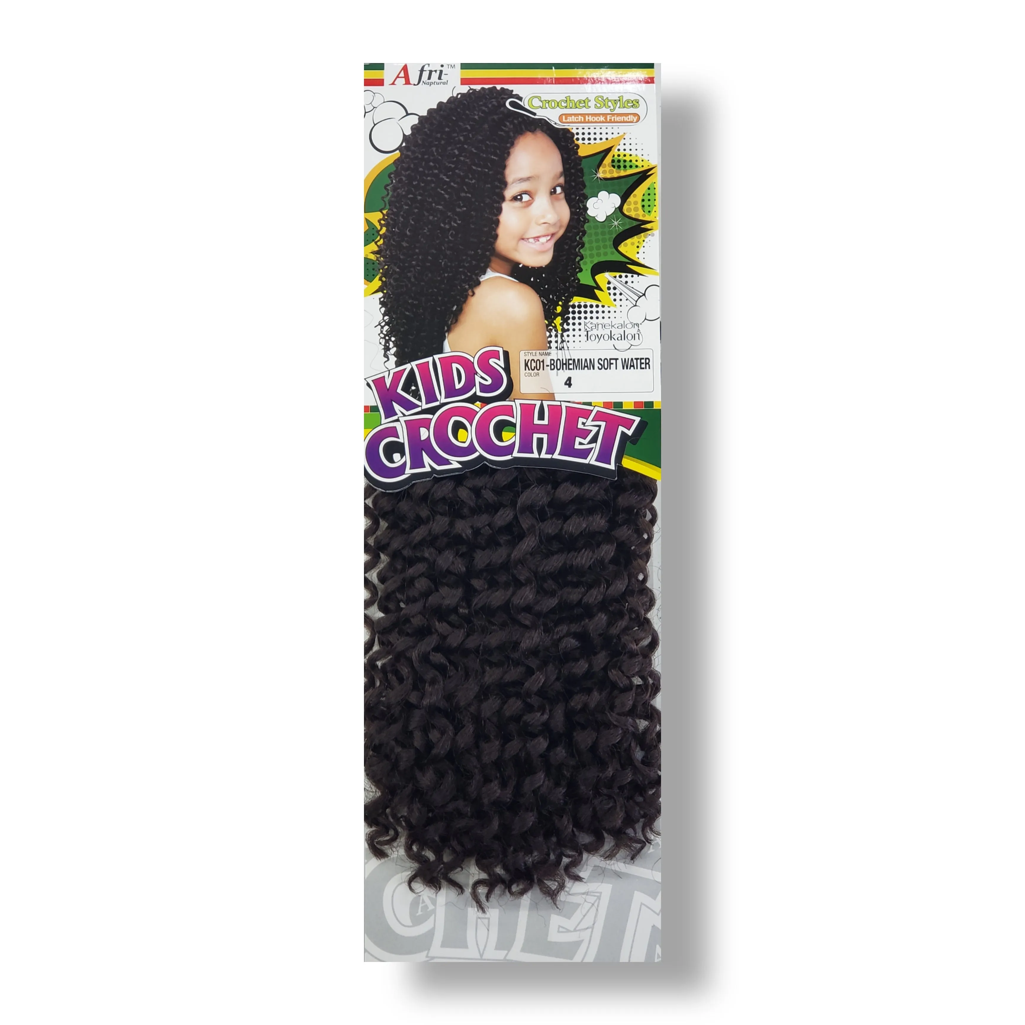 Afri-Naptural Kids Crochet - Bohemian Soft Water