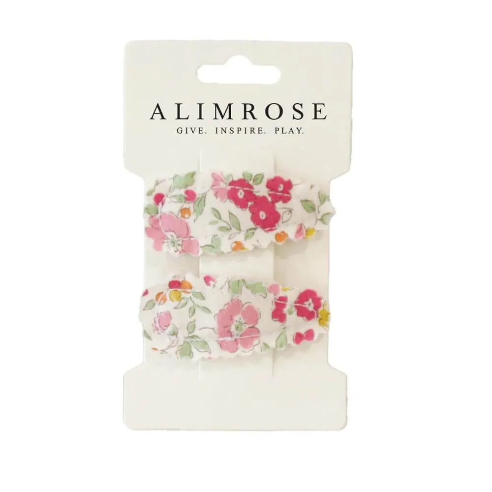Alimrose Hair Clip Set: Rose Garden