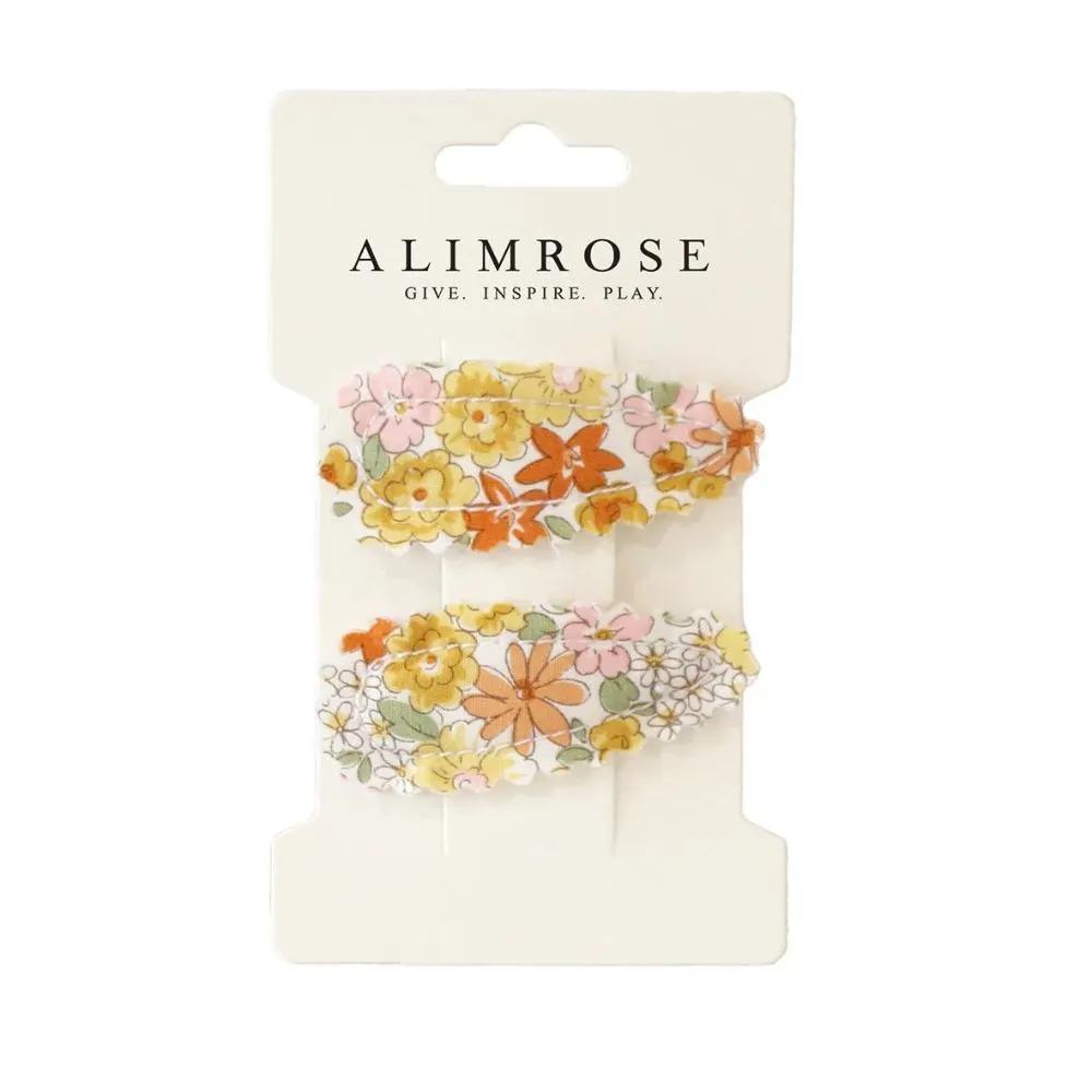 Alimrose Hair Clip Set: Sweet Marigold
