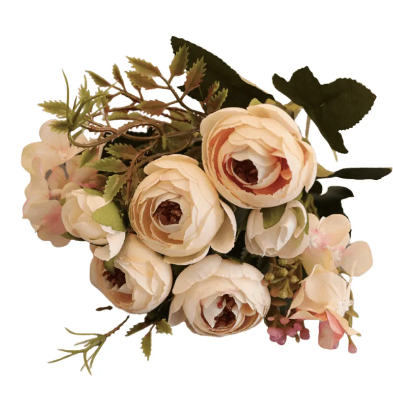 Artificial Rose Bouquet – Elegant Floral Decor for Any Space