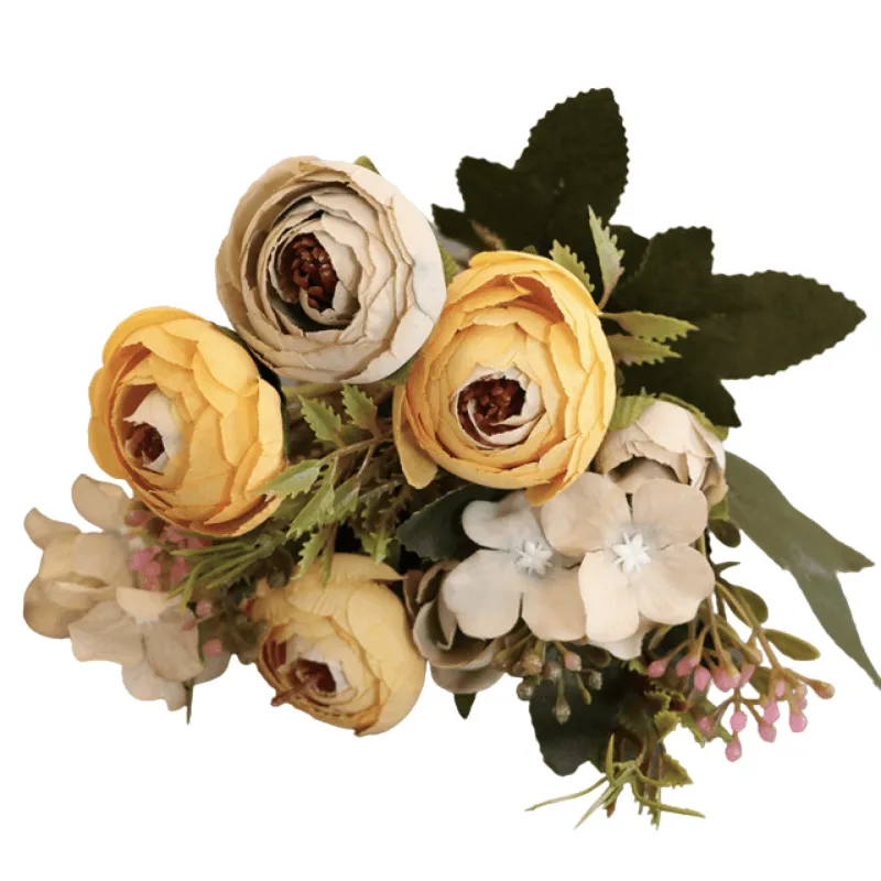 Artificial Rose Bouquet – Elegant Floral Decor for Any Space