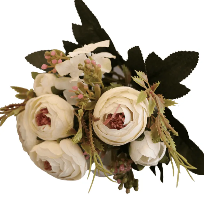Artificial Rose Bouquet – Elegant Floral Decor for Any Space