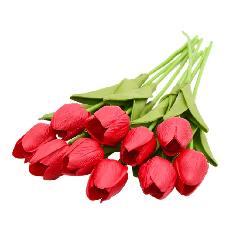 Artificial Tulip Bouquet Decor – Timeless Tulip Elegance