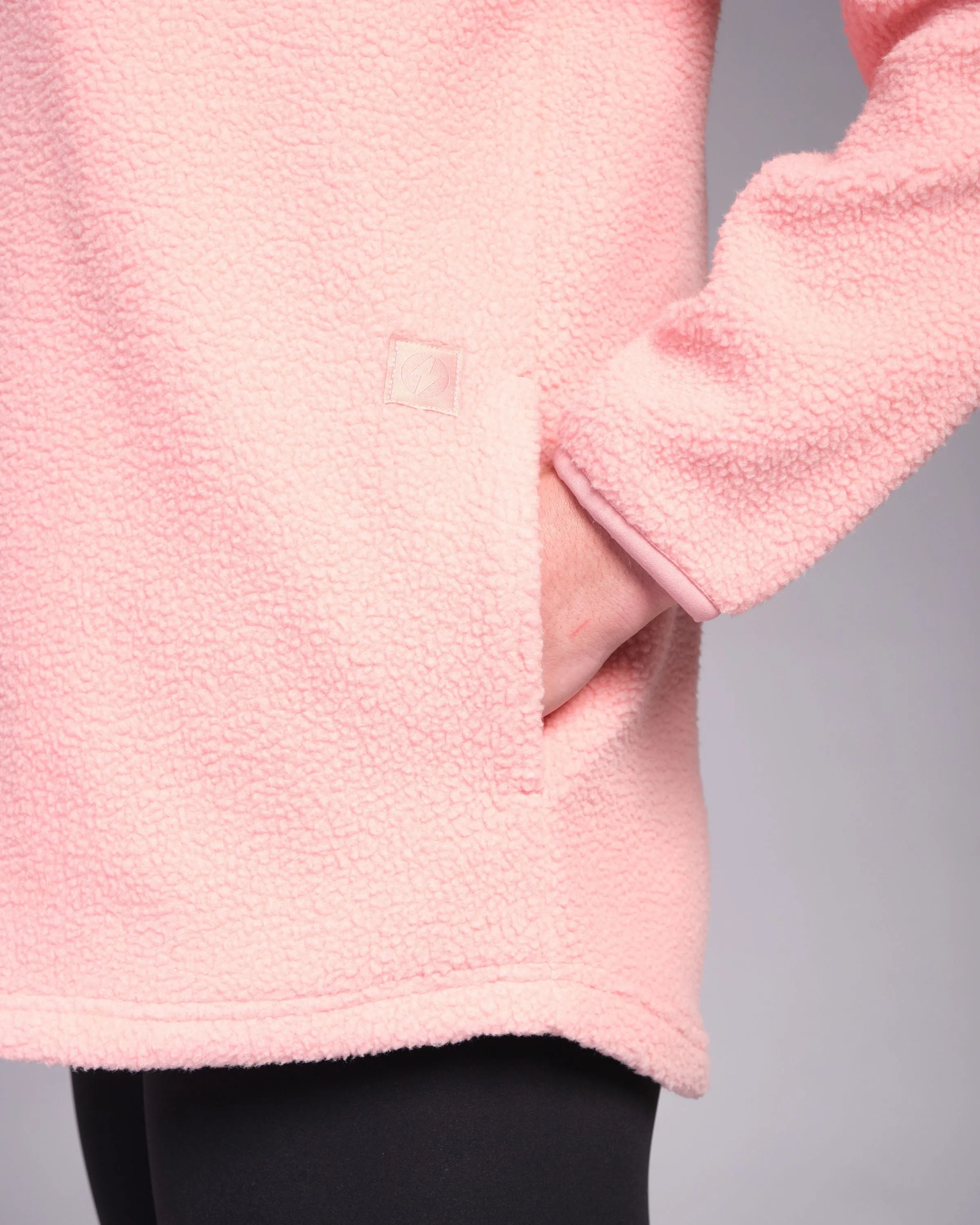 Ascend 1/4 Zip Fleece Rose Elegance