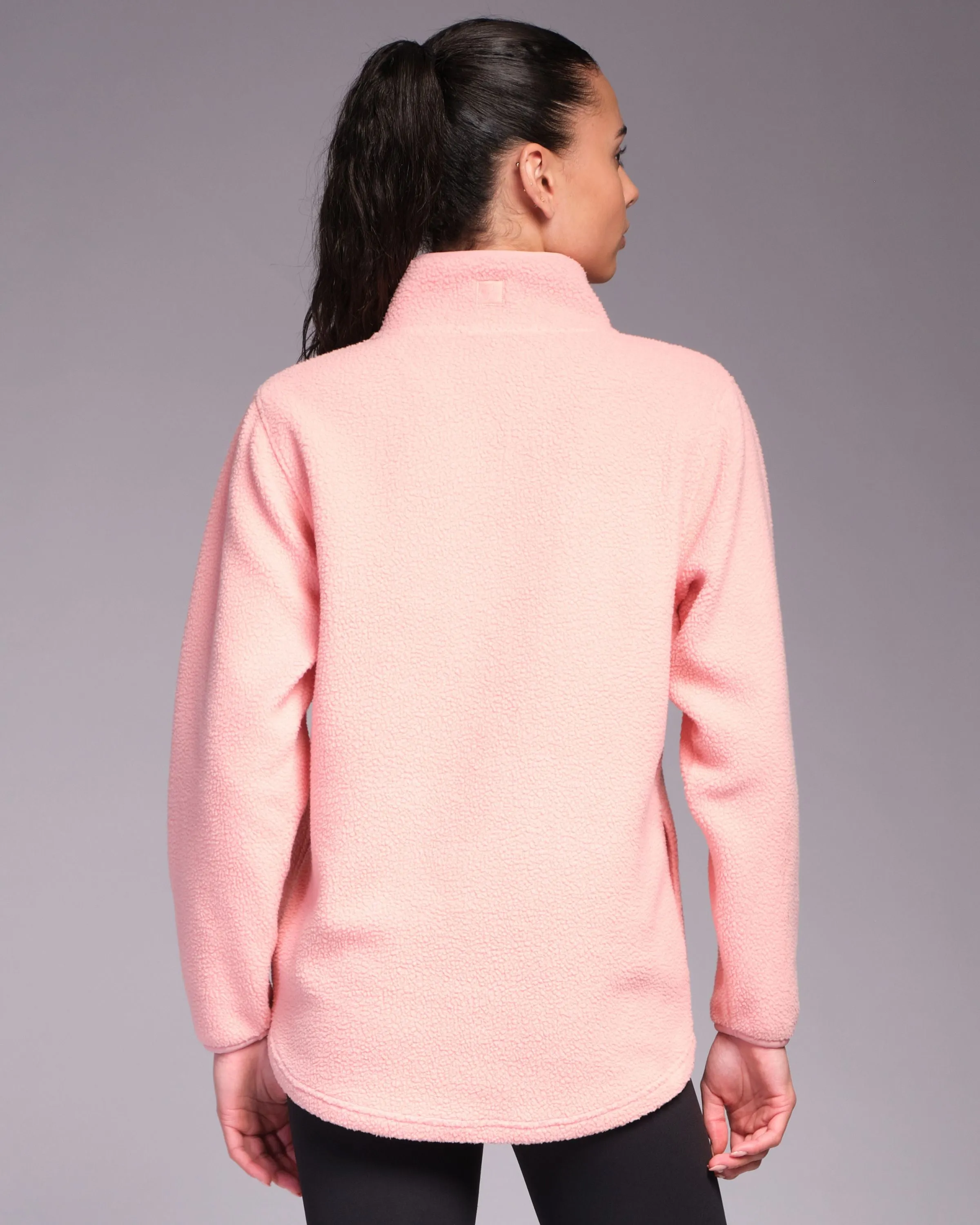 Ascend 1/4 Zip Fleece Rose Elegance