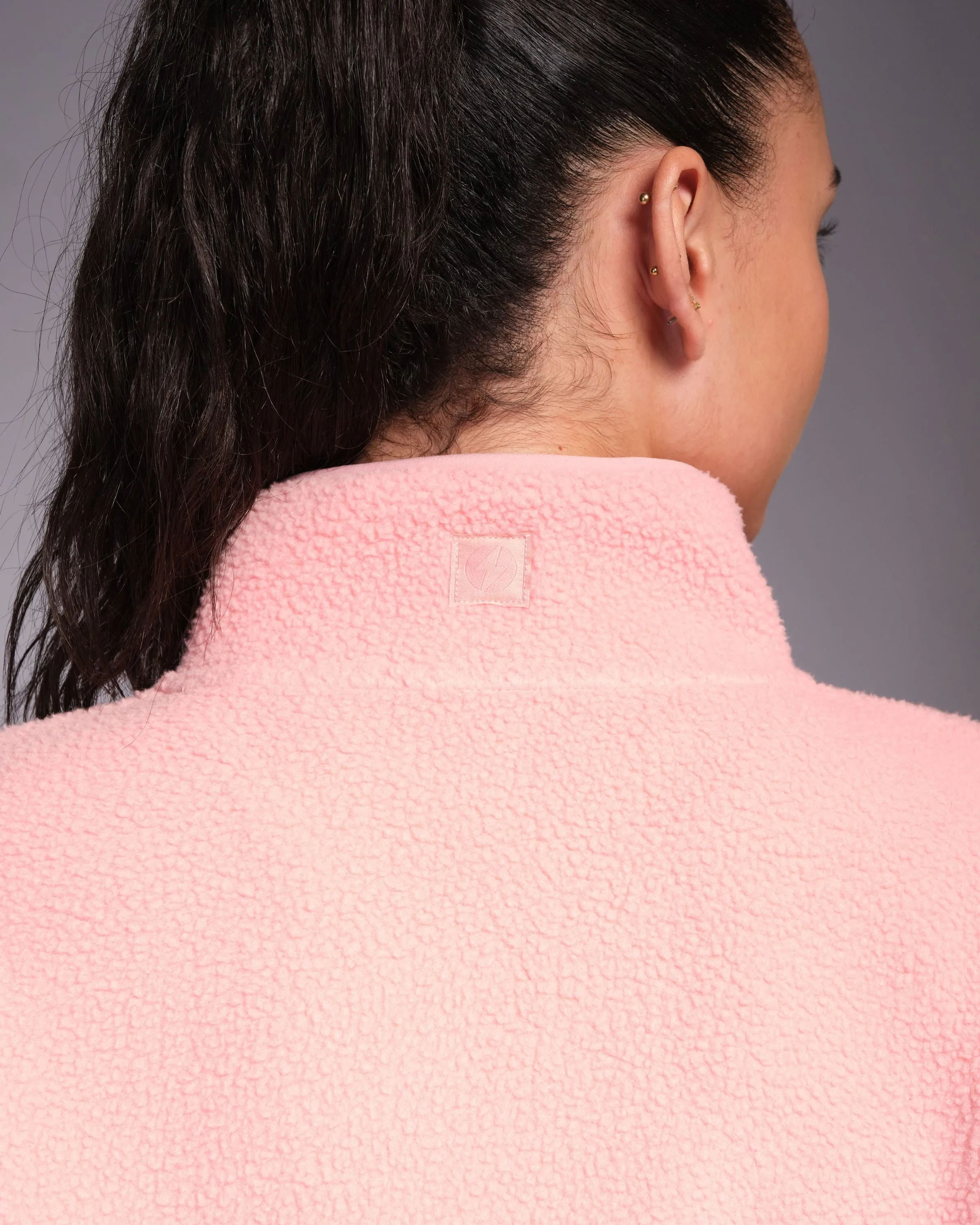 Ascend 1/4 Zip Fleece Rose Elegance