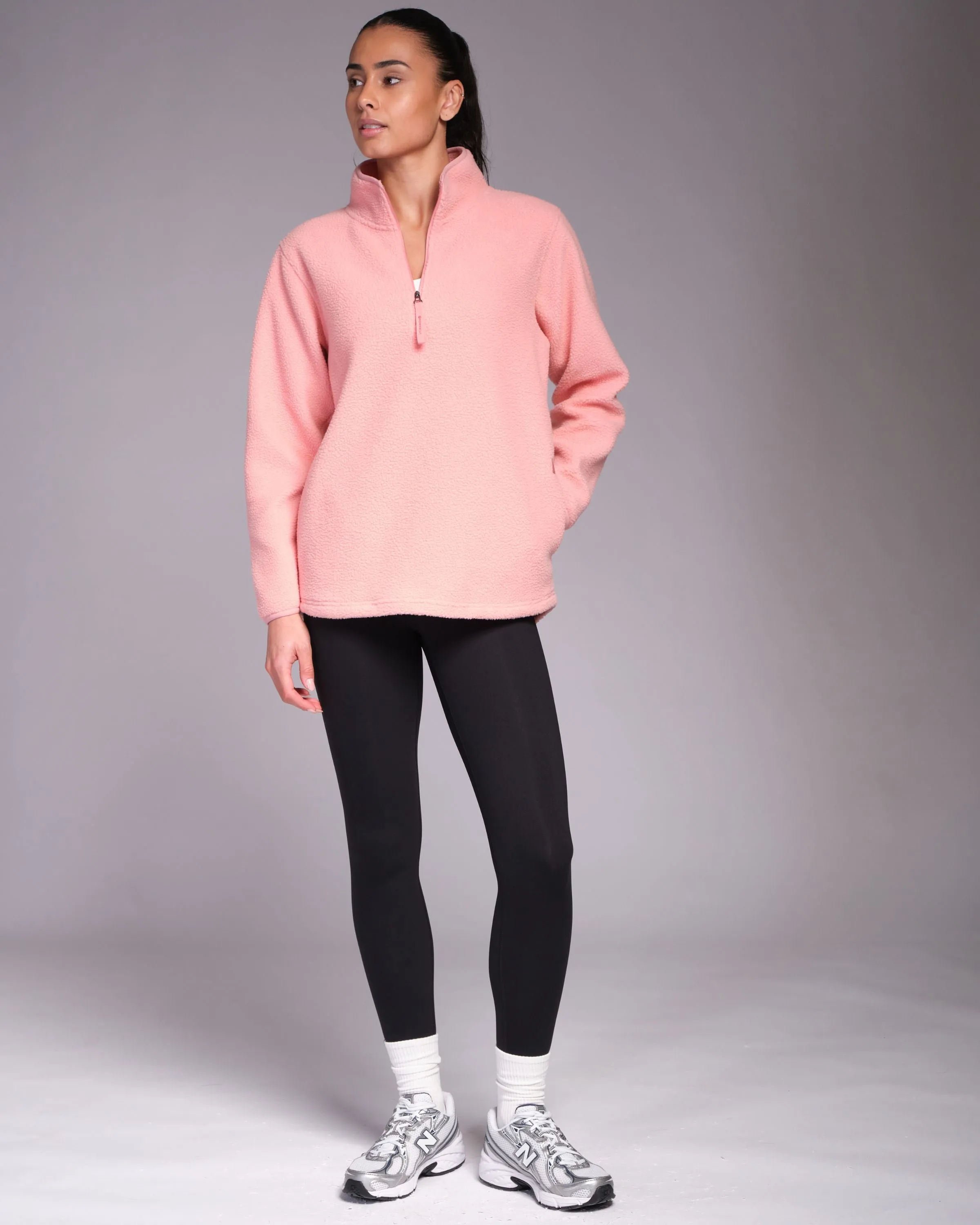 Ascend 1/4 Zip Fleece Rose Elegance