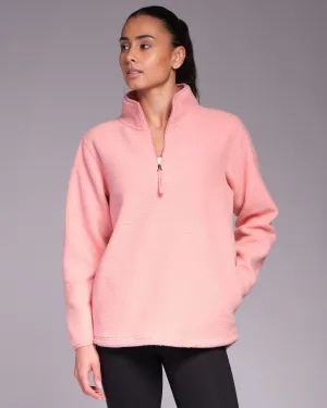 Ascend 1/4 Zip Fleece Rose Elegance