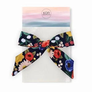 Audrey Blooming Blossoms - Hand-Tied Hair Bow