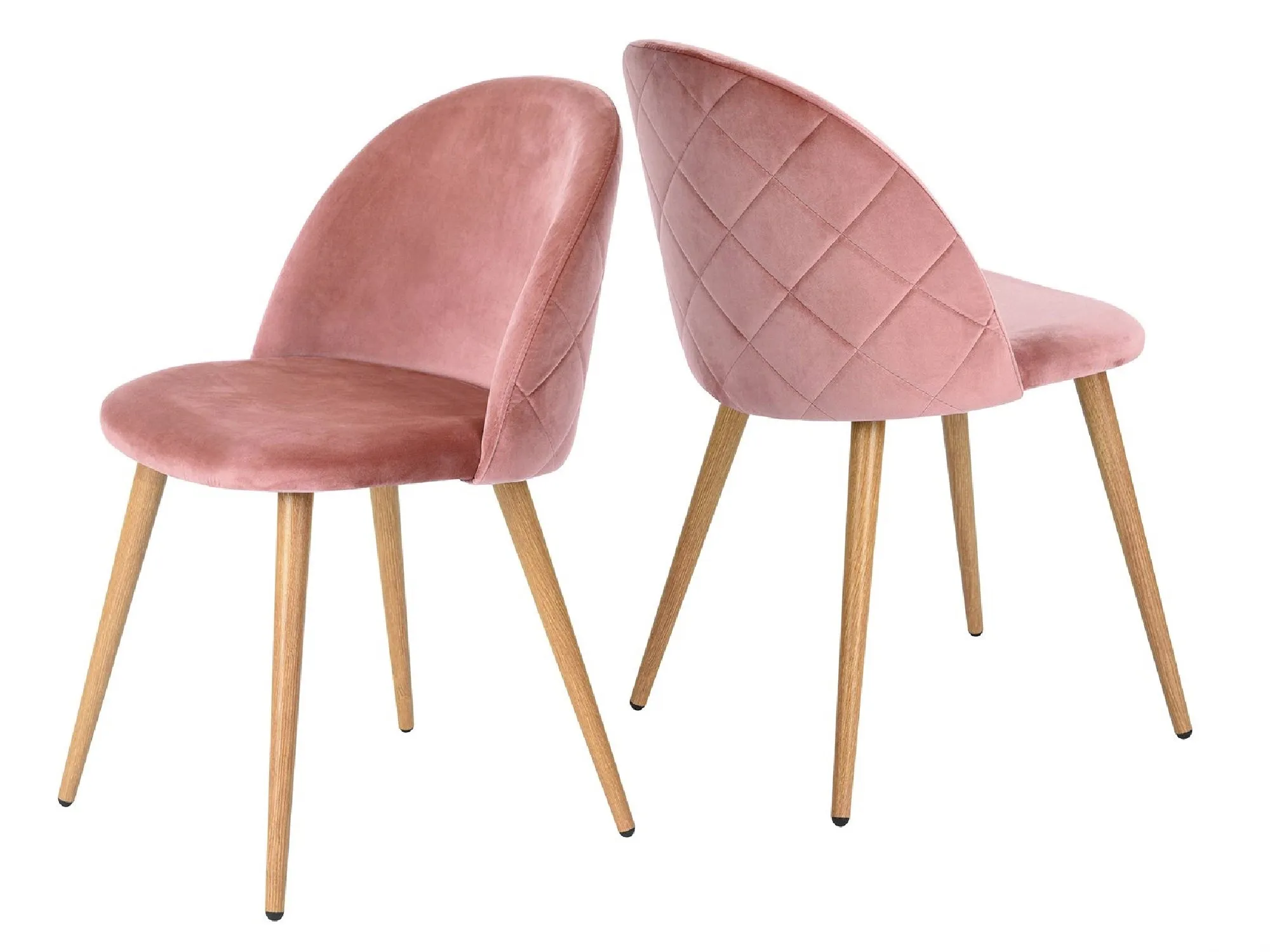 AVALON VELVET CHAIR - DUSTY ROSE