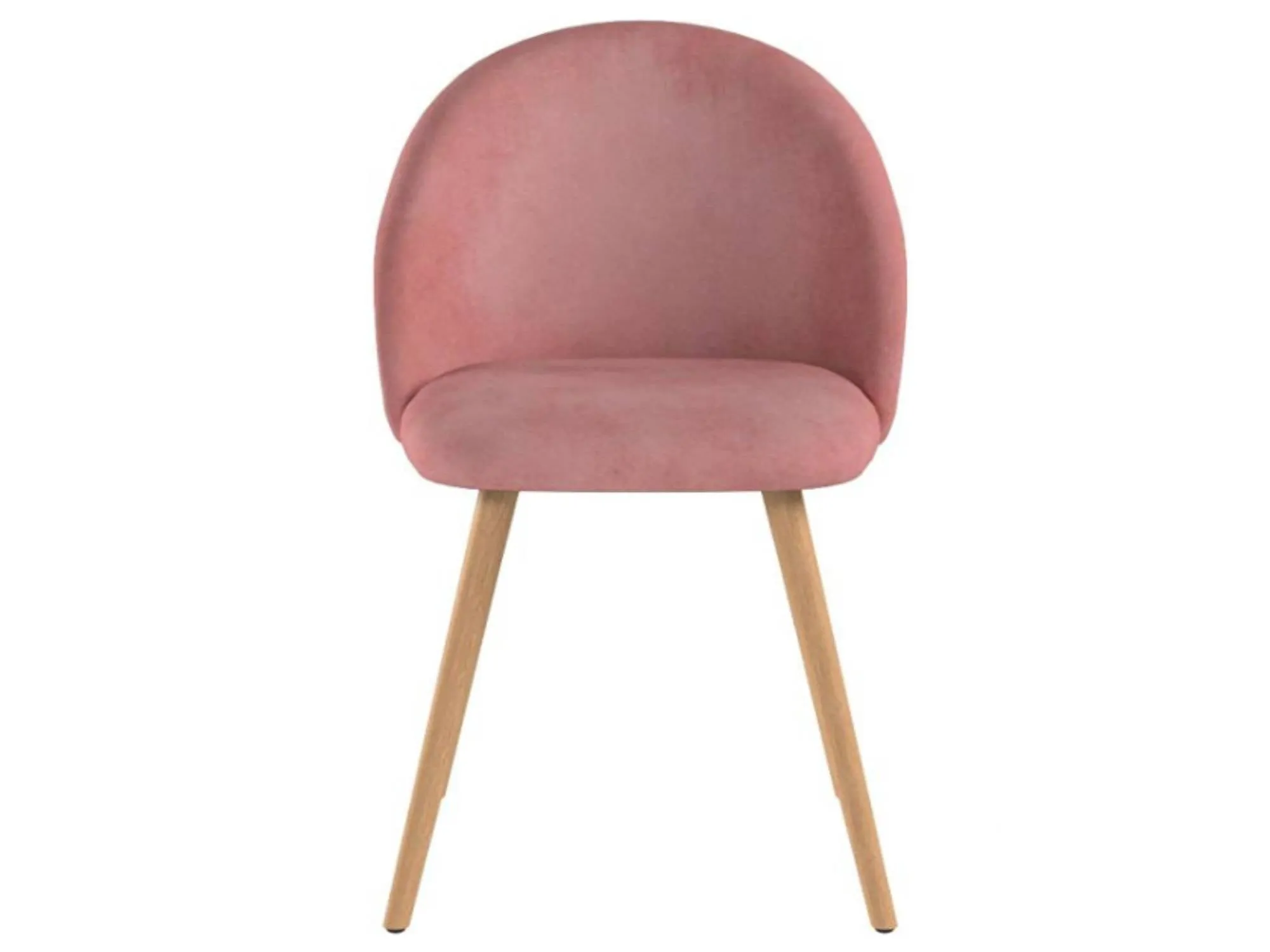 AVALON VELVET CHAIR - DUSTY ROSE