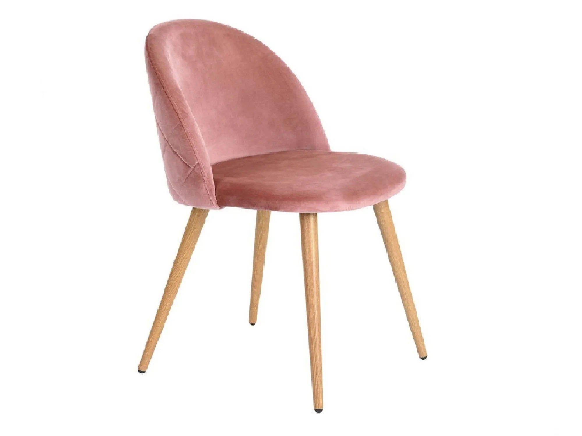 AVALON VELVET CHAIR - DUSTY ROSE