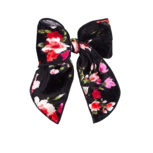 Baby Bling Velvet Hot Rose Belle Clip