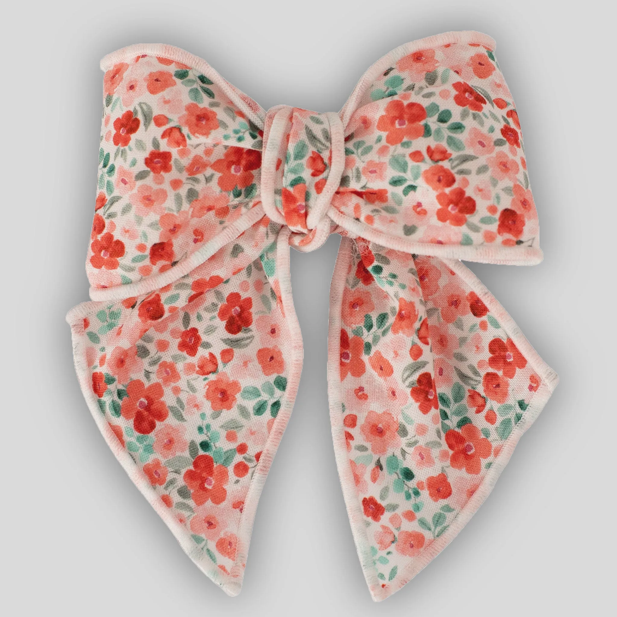 Baby Girls Floral Hair Bow - Calamaro 77051