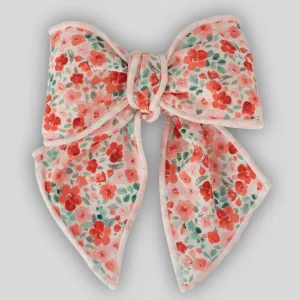 Baby Girls Floral Hair Bow - Calamaro 77051