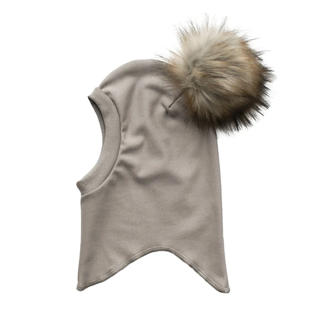 Balaclava with pom - Made in Canada