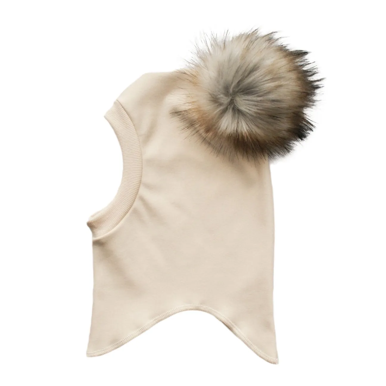 Balaclava with pom - Made in Canada