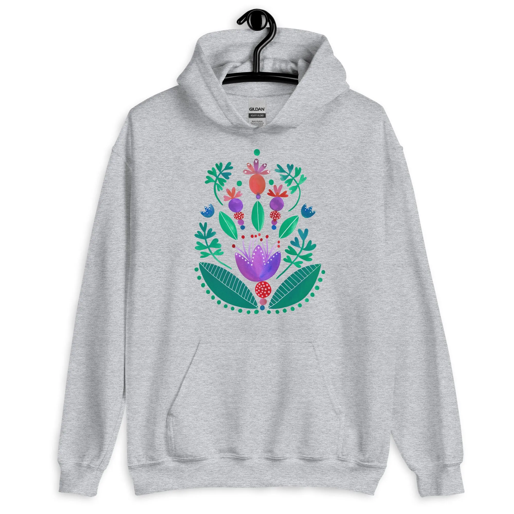 Balancing Flowers - Unisex Hoodie
