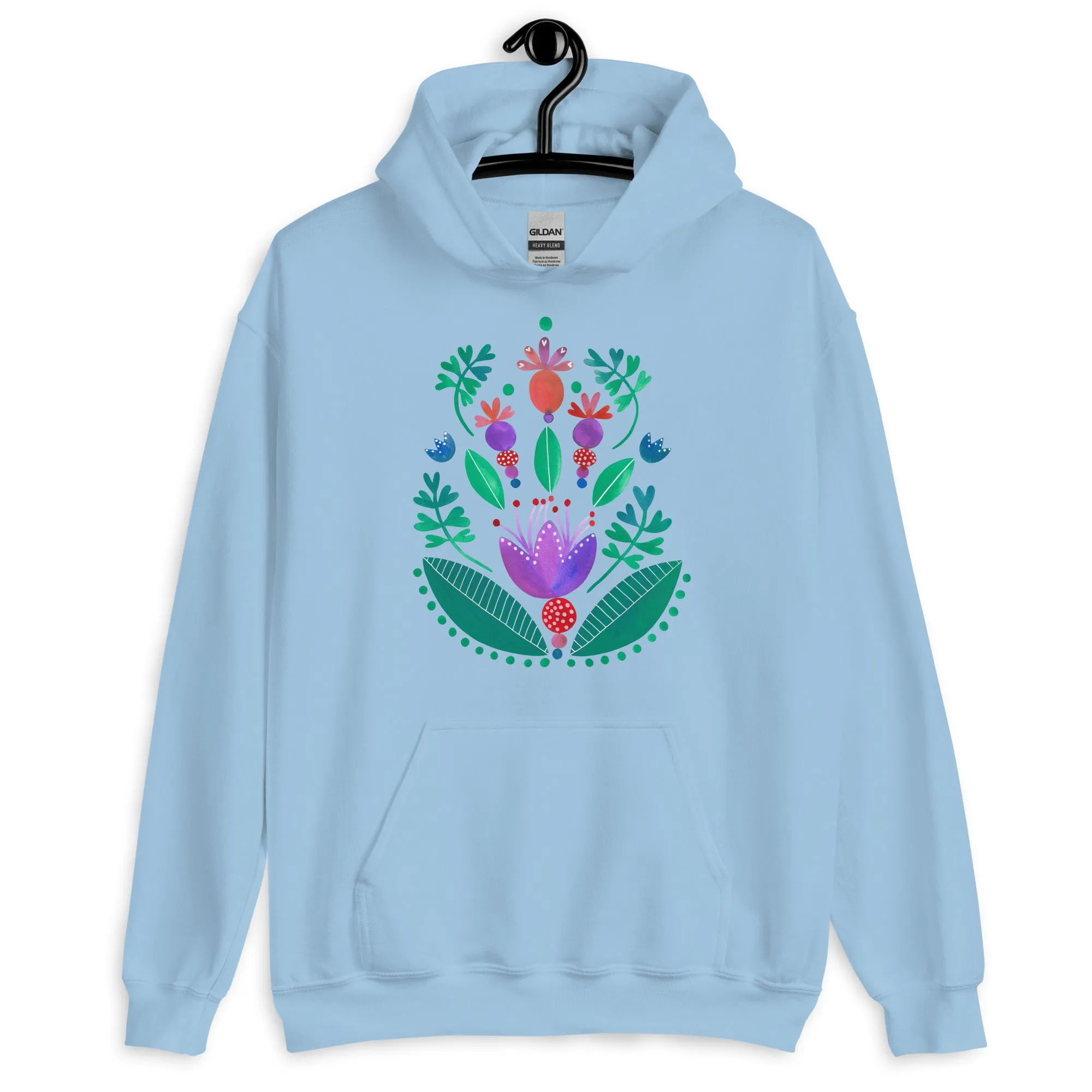 Balancing Flowers - Unisex Hoodie