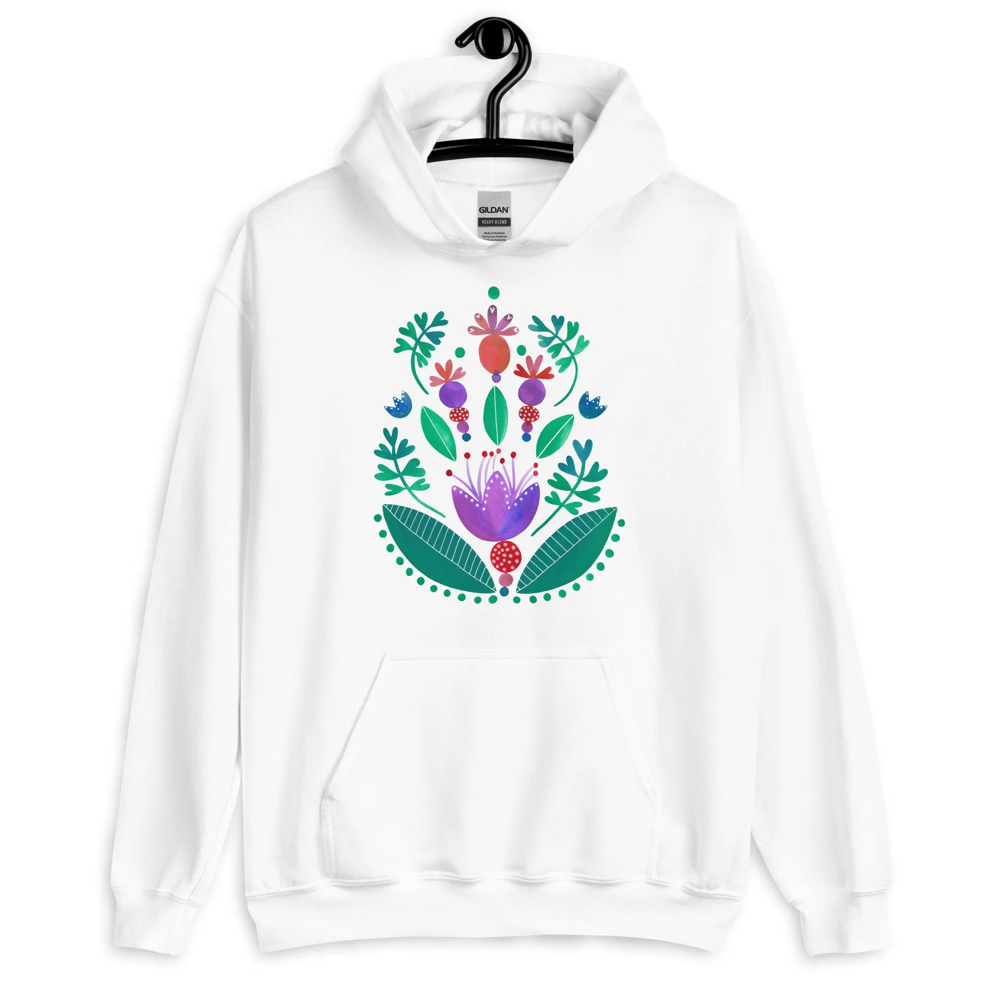 Balancing Flowers - Unisex Hoodie