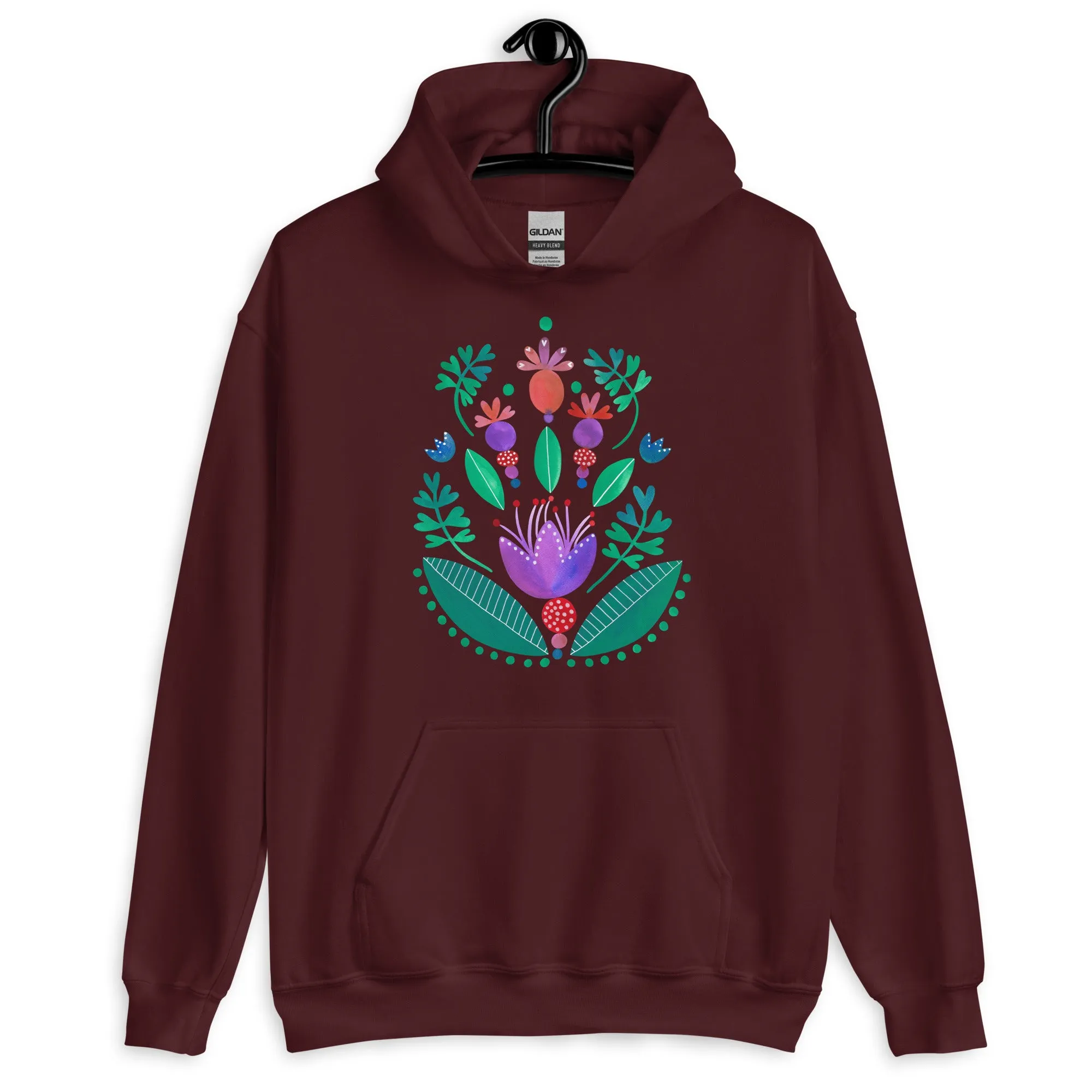 Balancing Flowers - Unisex Hoodie
