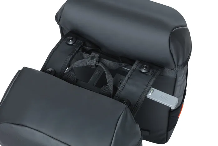 Basil - Miles Tarpaulin Double Bag MIK