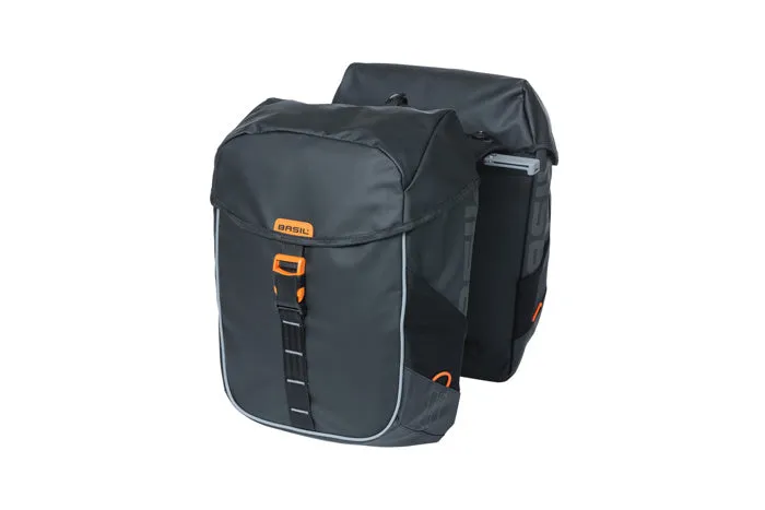 Basil - Miles Tarpaulin Double Bag MIK