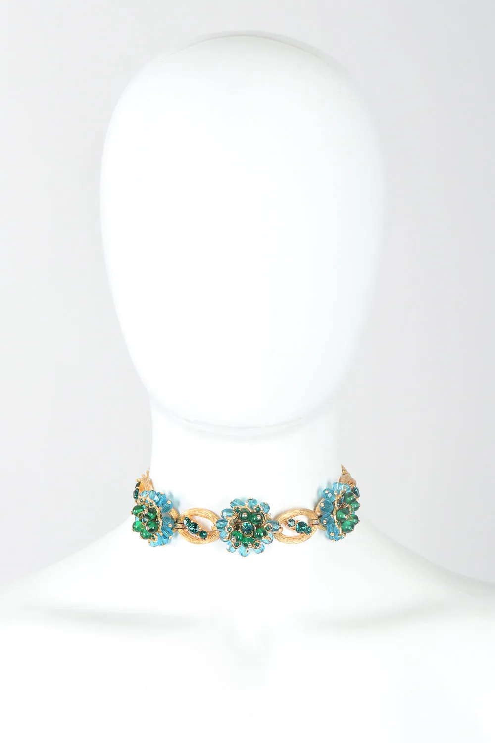Beach Flower Choker Necklace