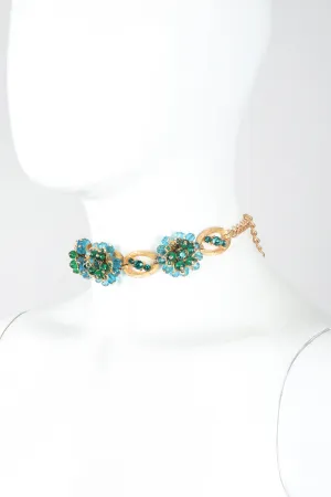 Beach Flower Choker Necklace