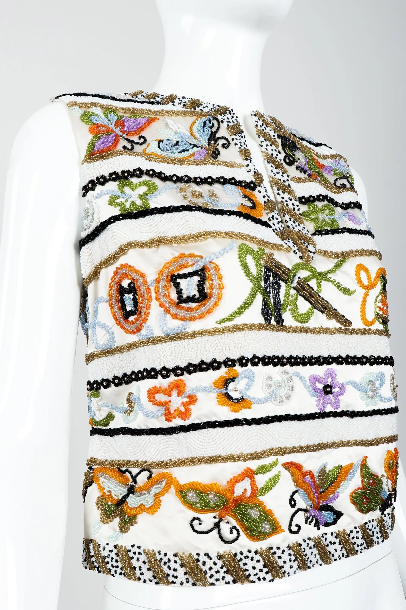 Beaded Butterfly Top