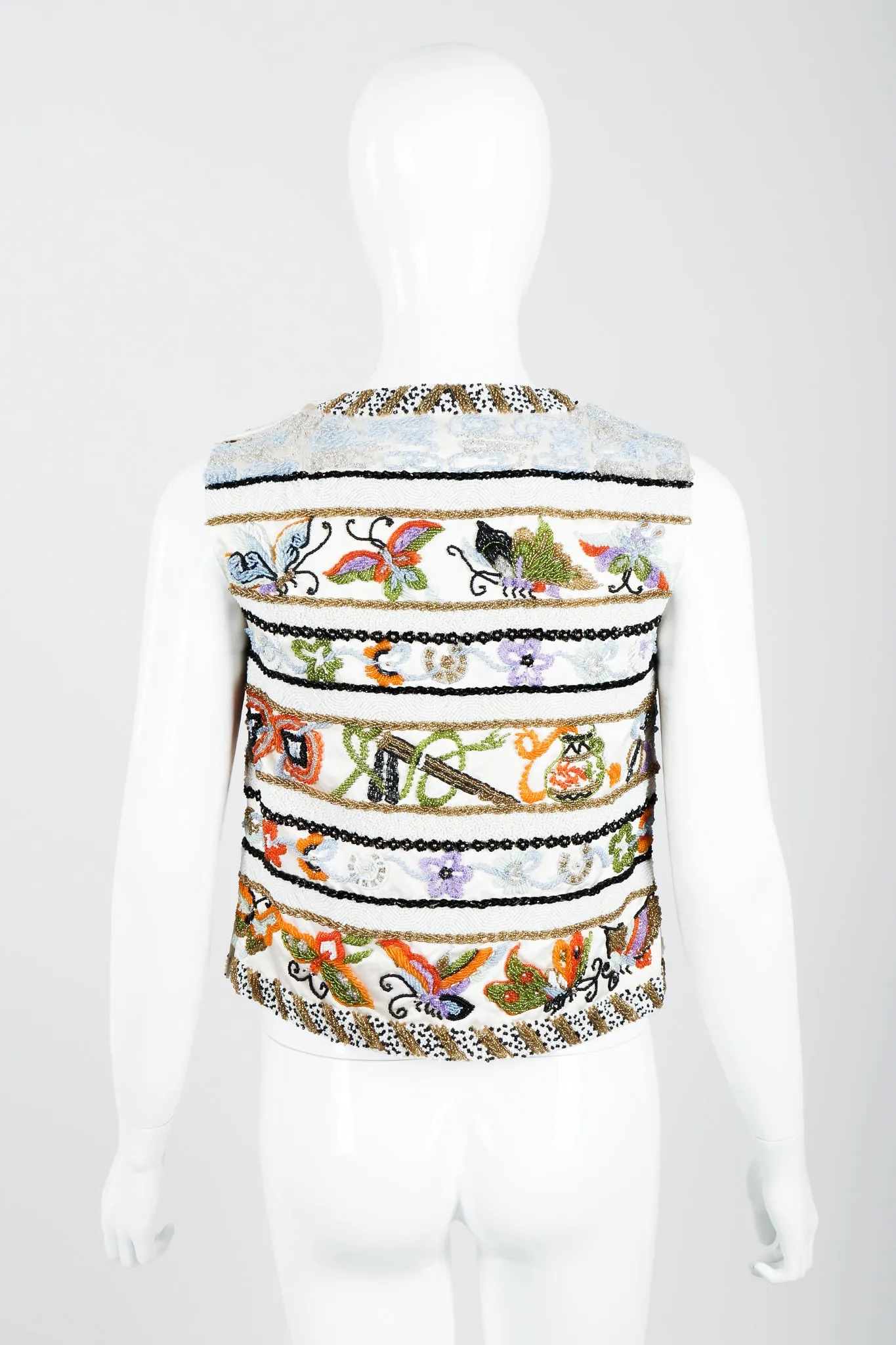 Beaded Butterfly Top