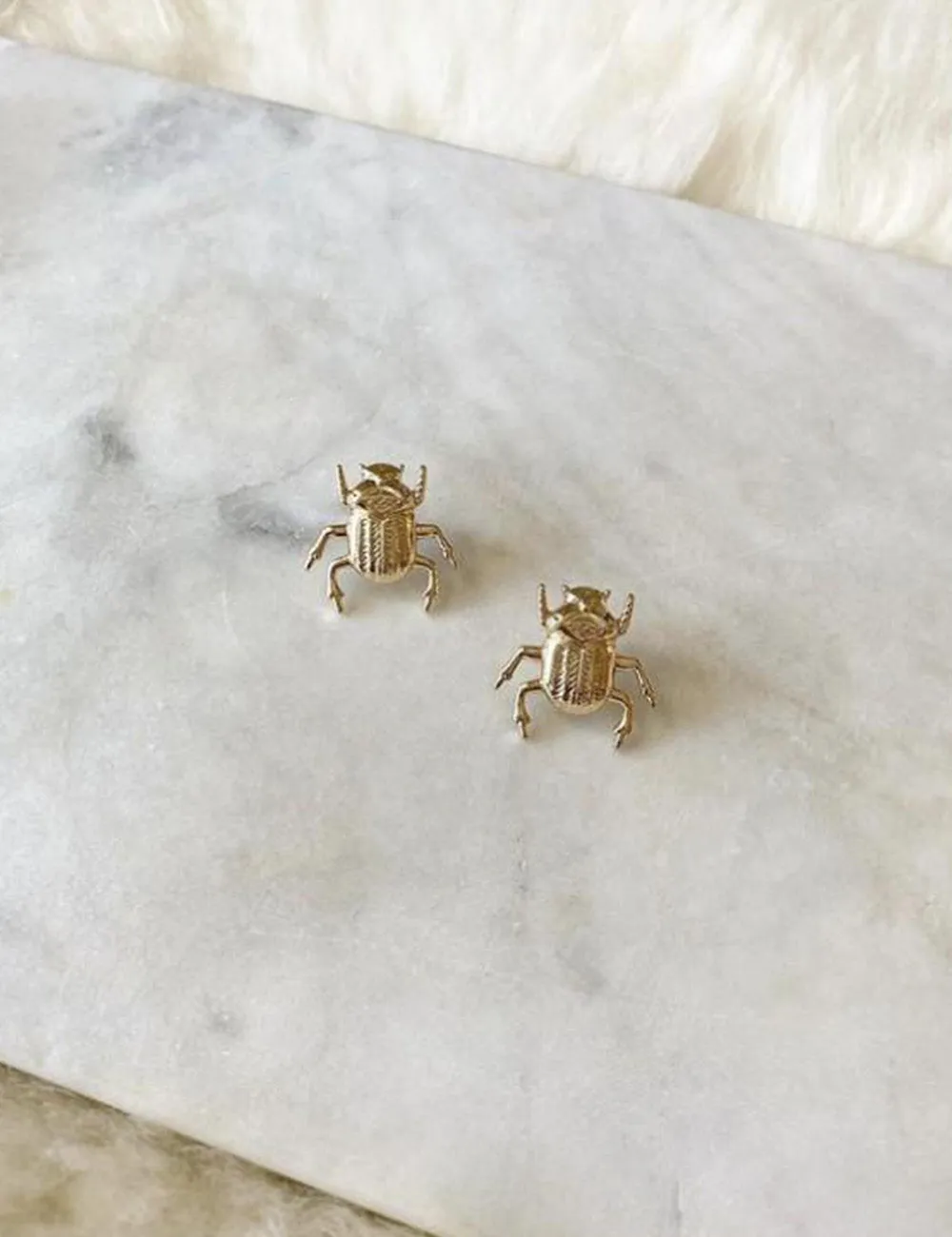 Beetle Earring