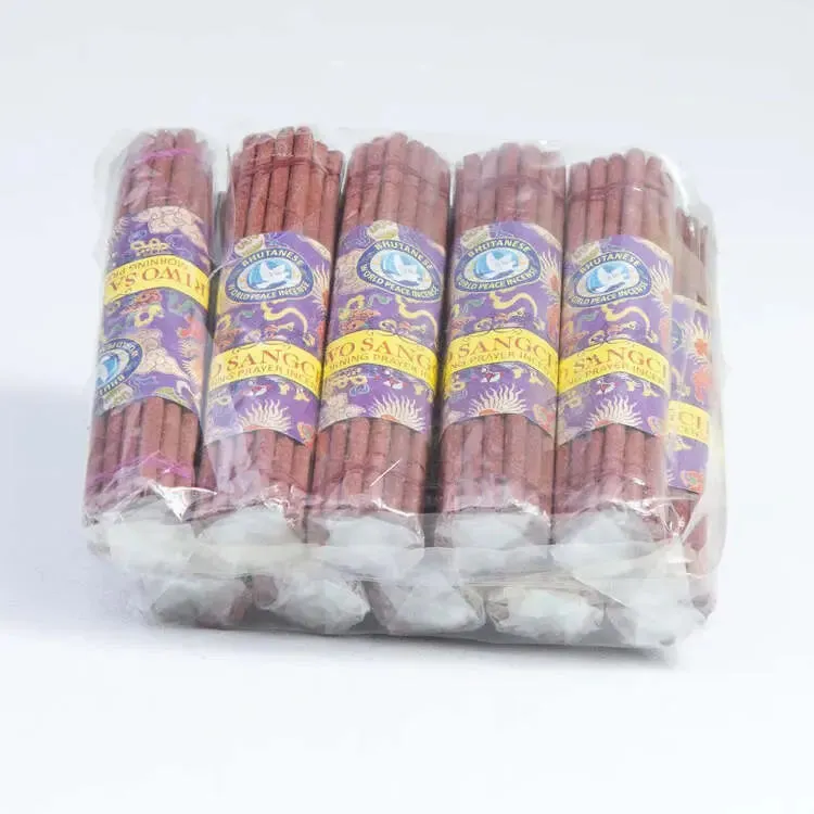 Bhutanese Bliss Morning Prayer Incense - 10 bundles in each packet