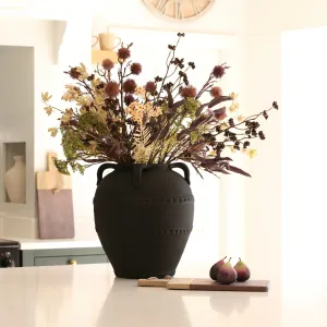 Black Urn Vase