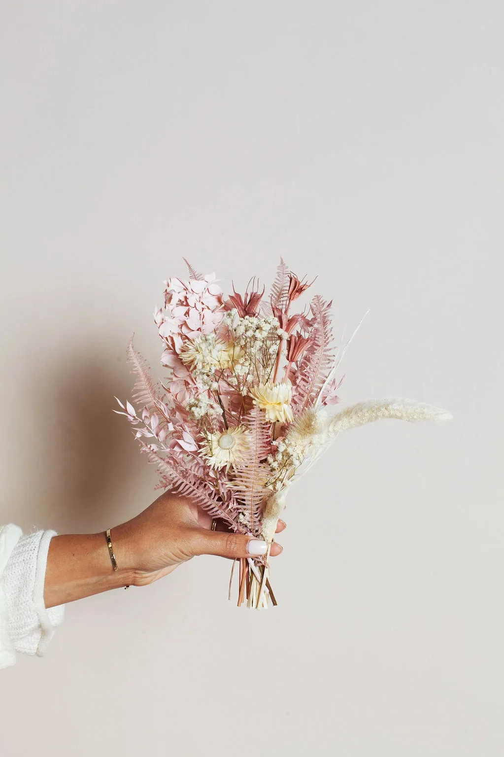 Blush and White Bouquet Petite