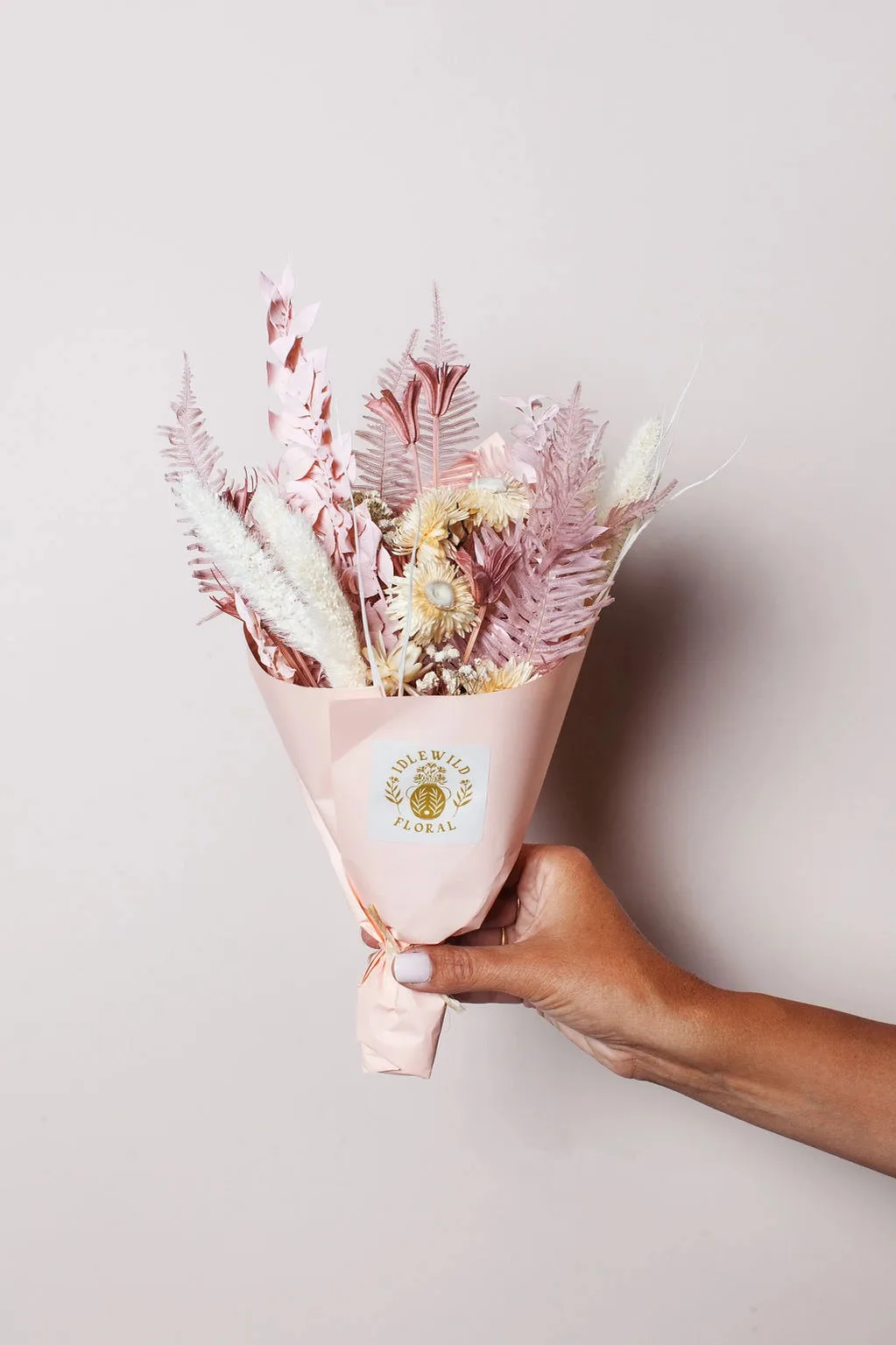Blush and White Bouquet Petite