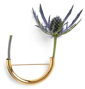 Botanical Brooch- Gold Composition 1