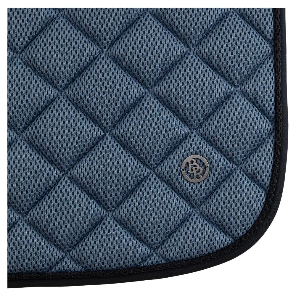 BR Evy Mesh in Captains blue dressage saddlepad
