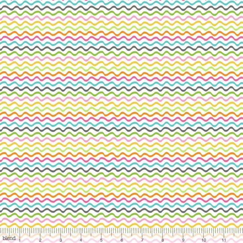Breeze White, Flutter & Float Collection by Ana Davis for Blend Fabrics