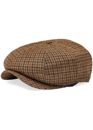 Brixton Brood Snap Cap Cap Camel Black